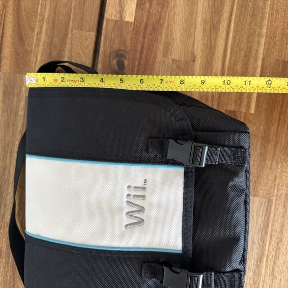 Nintendo Wii Console Travel Storage Carry Case Messenger Shoulder Bag - Picture 11 of 16